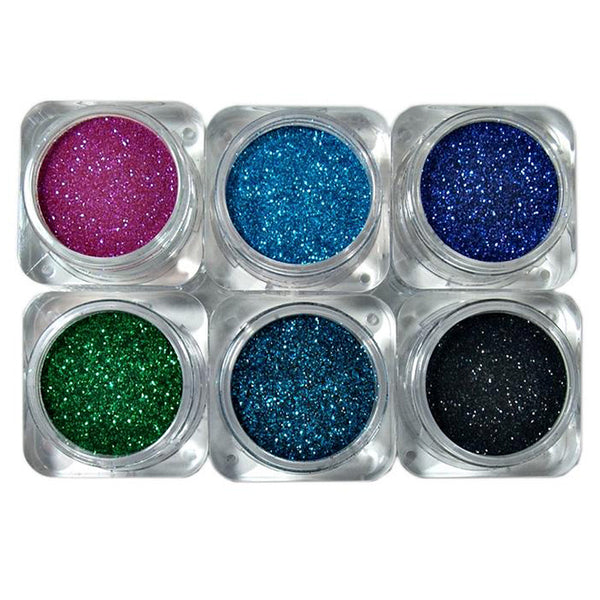 Cosmetic Glitter - Original Collection of Six