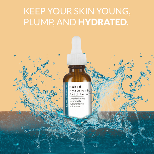Hyaluronic Acid Serum | Naked Cosmetics.