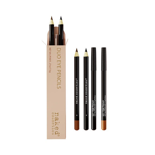Brown and Black Eyeliner Pencils | Naked Cosmetics.