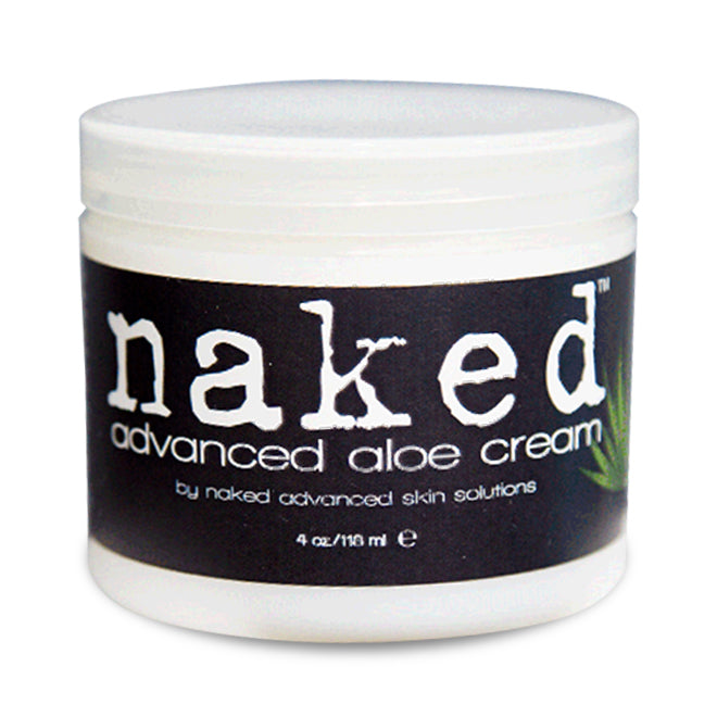 Naked Advanced Aloe Cream - 4oz. Size | Naked Cosmetics.